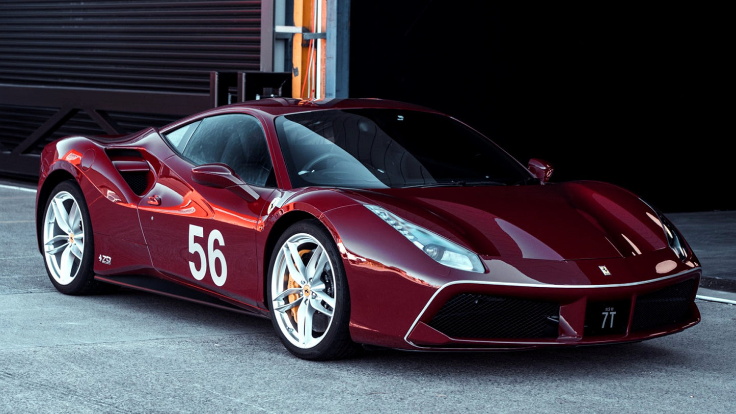 Ferrari Gtb The Icon Uk Hd Art Keychain
