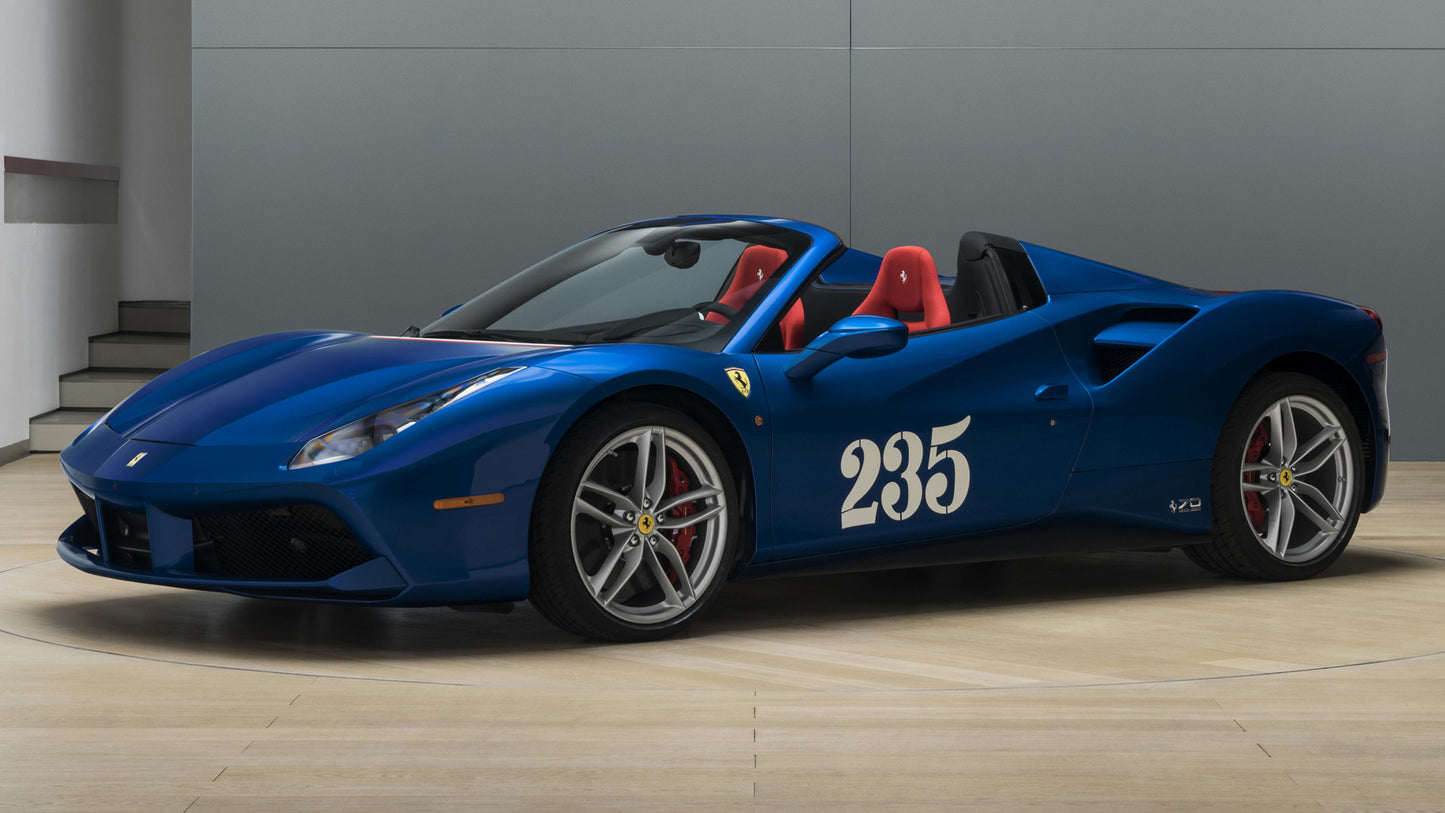 Ferrari Spider The Heartthrob Us Hd Art Keychain