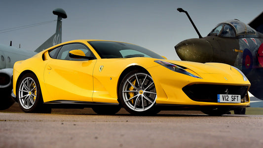 Ferrari Superfast Uk Hd Art Keychain
