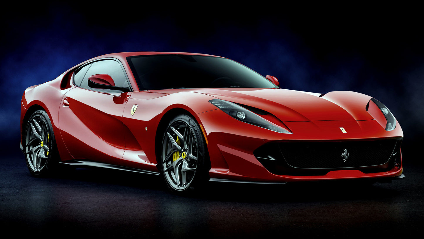 Ferrari Superfast Us Hd Art Keychain