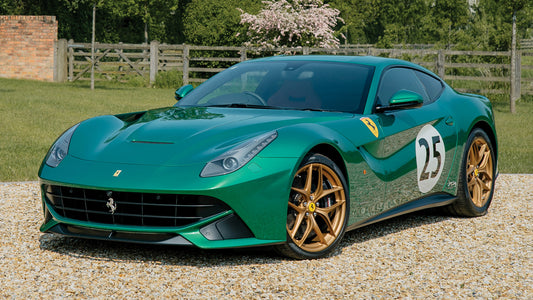 Ferrari F12Berlinetta The Green Jewel Uk Hd Art Keychain