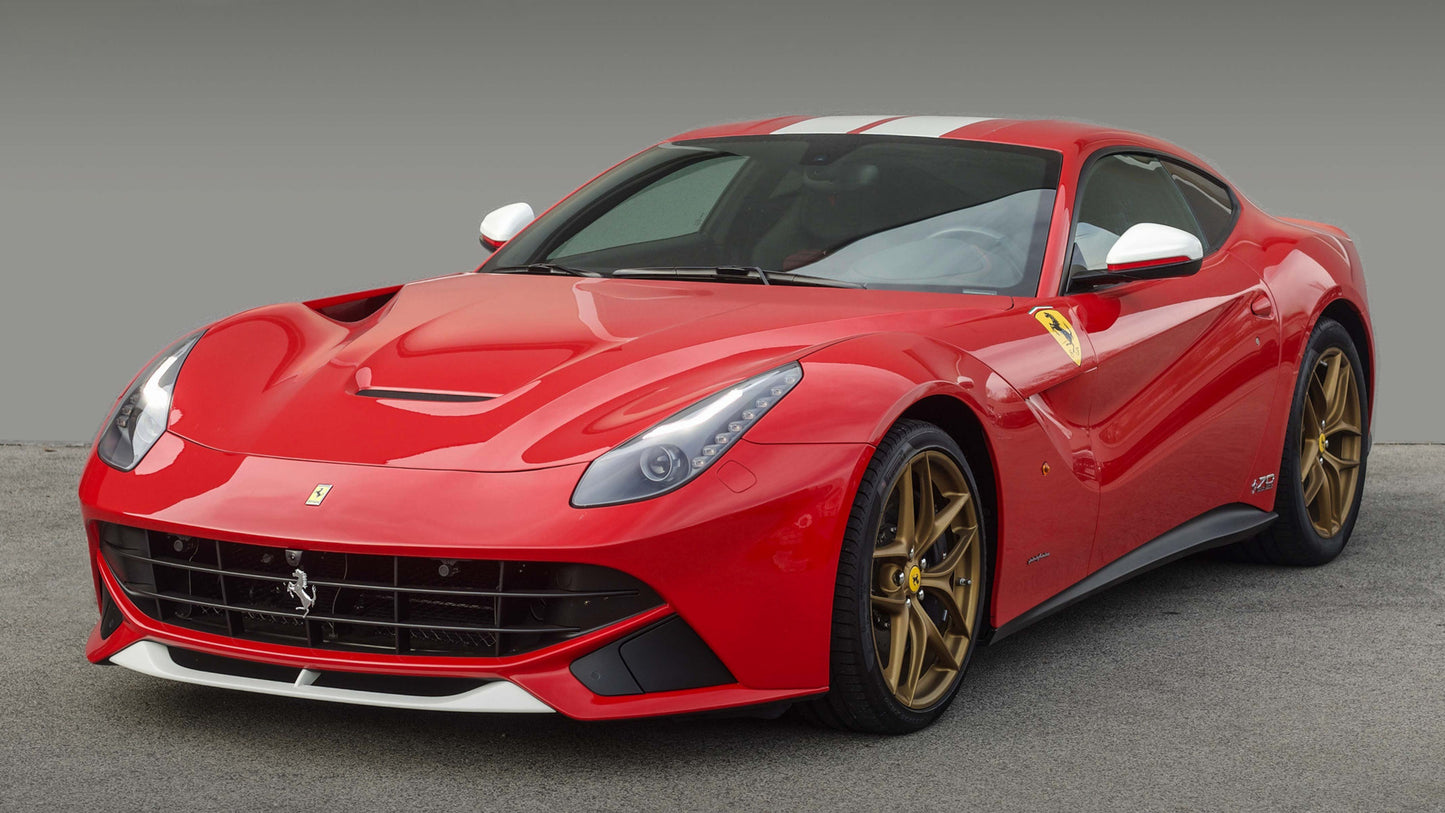 Ferrari F12Berlinetta The Red Boxer Hd Art Keychain