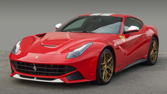 Ferrari F12Berlinetta The Red Boxer Hd Art Keychain