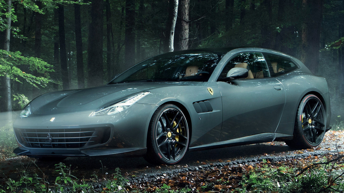 Ferrari Gtc4Lusso By Novitec Hd Art Keychain