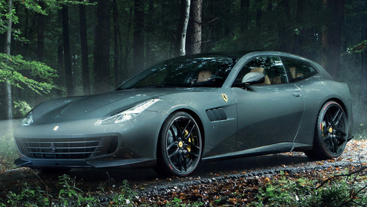 Ferrari Gtc4Lusso By Novitec Hd Art Keychain