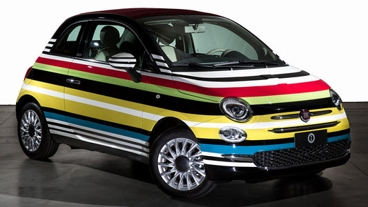 Fiat 500C Missoni By Garage Italia Customs Hd Art Keychain