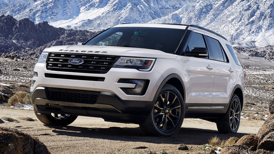Ford Explorer Xlt Sport Appearance Package Hd Art Keychain