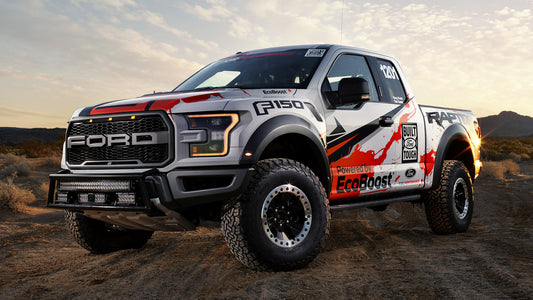 Ford F Raptor Race Truck Hd Art Keychain