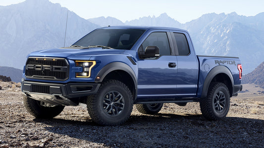Ford F Raptor Supercab Hd Art Keychain