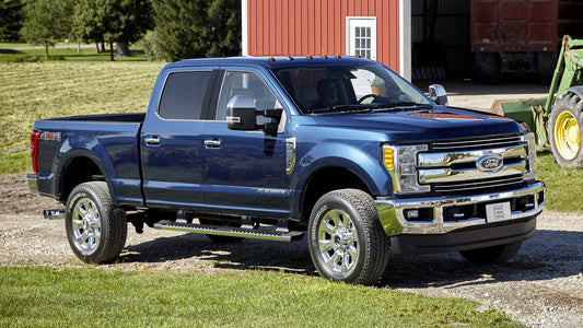 Ford F Super Duty Lariat Crew Cab Hd Art Keychain