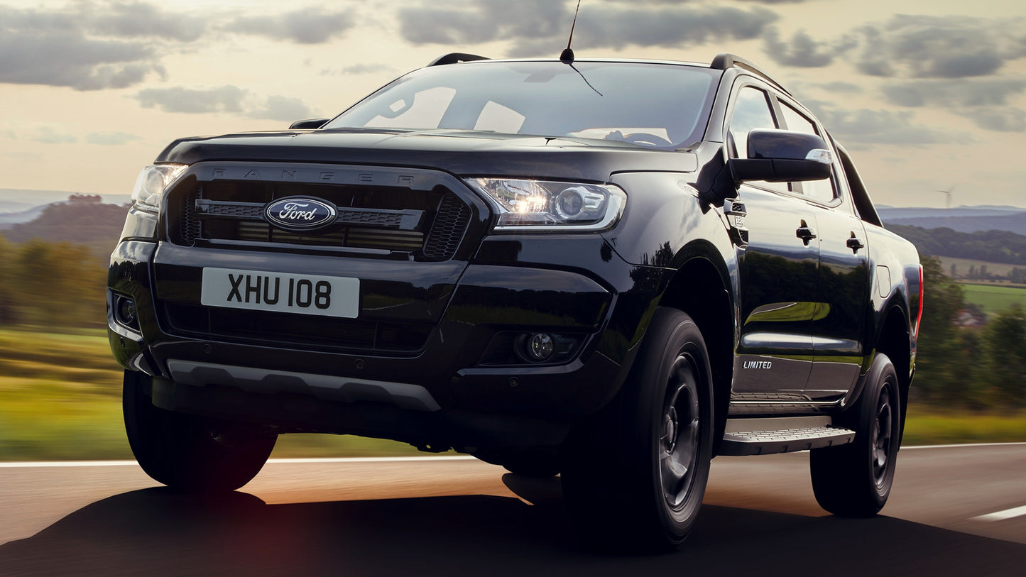 Ford Ranger Limited Double Cab Black Edition Hd Art Keychain