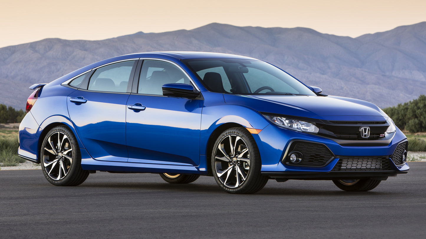 Honda Civic Si Sedan Us Hd Art Print Poster