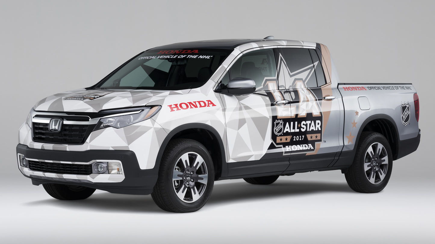 Honda Ridgeline Nhl All Star Game Hd Art Keychain