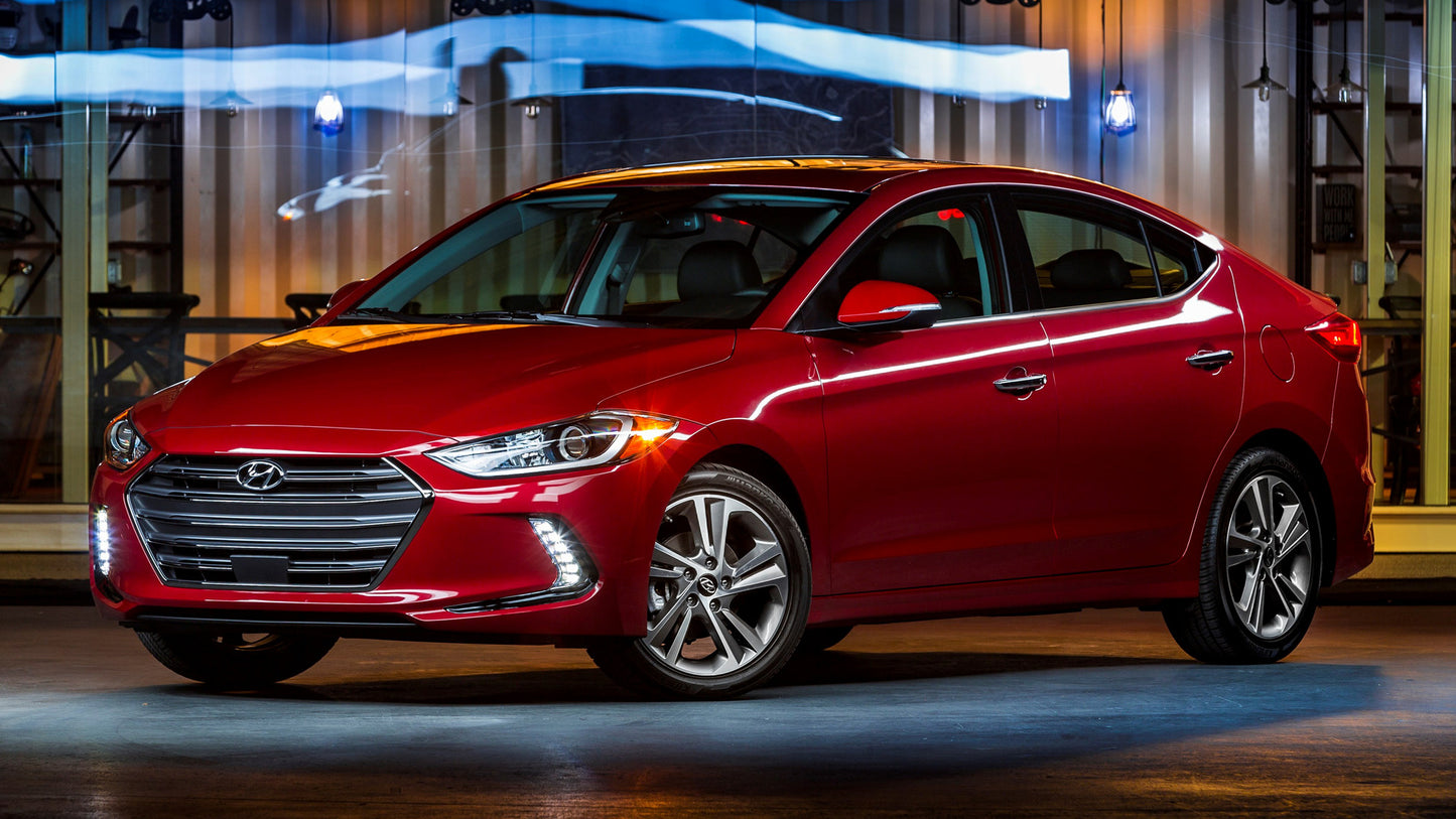 Hyundai Elantra Limited Us Hd Art Print Poster