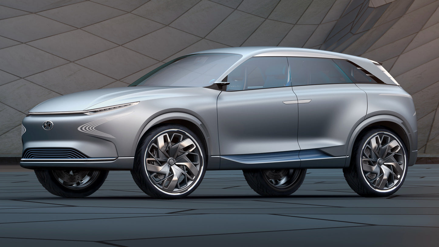Hyundai Fe Fuel Cell Concept Hd Art Print Poster