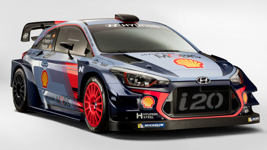 Hyundai I20 Wrc Hd Art Print Poster