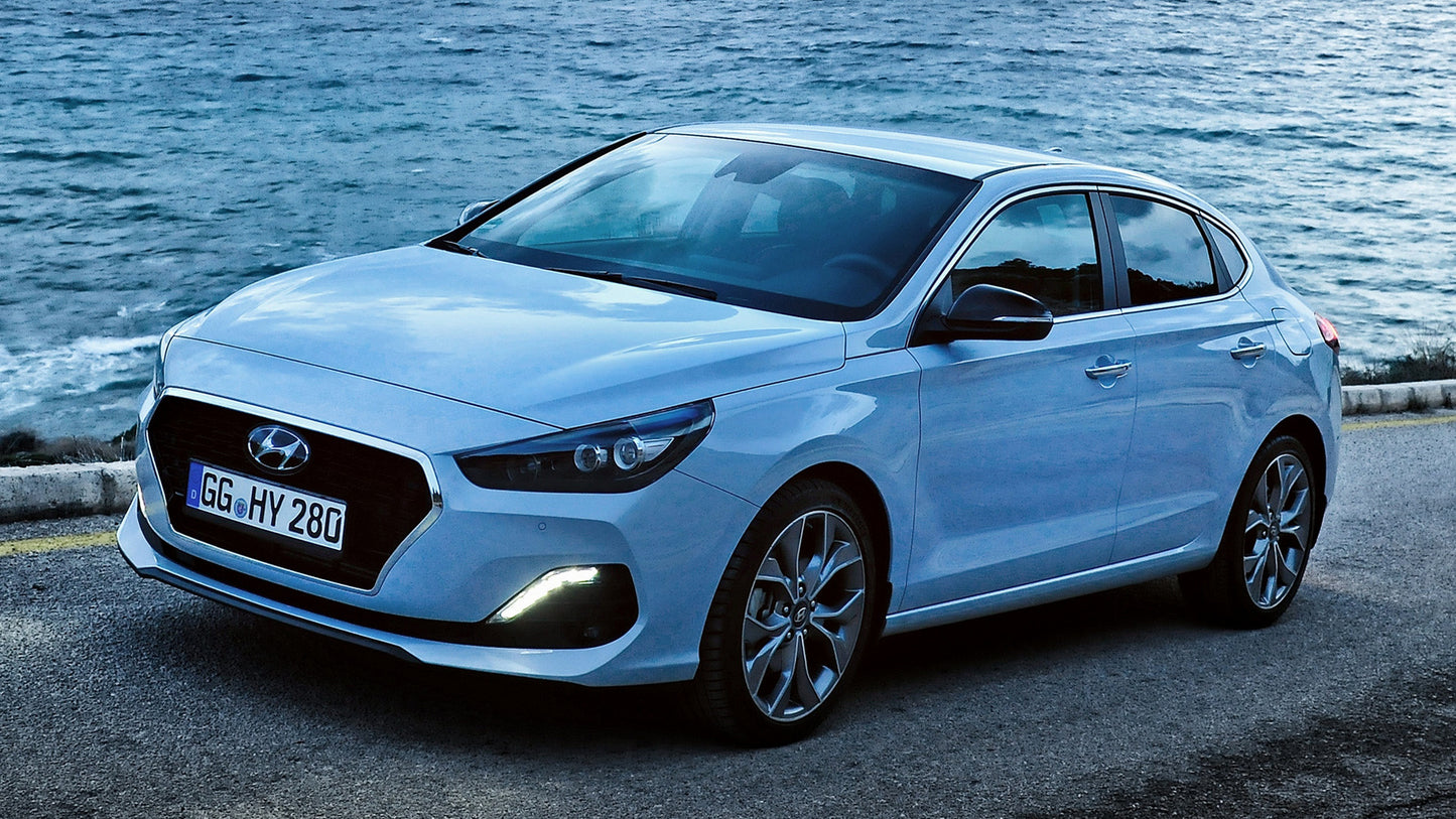 Hyundai I30 Fastback Hd Art Jigsaw Puzzle