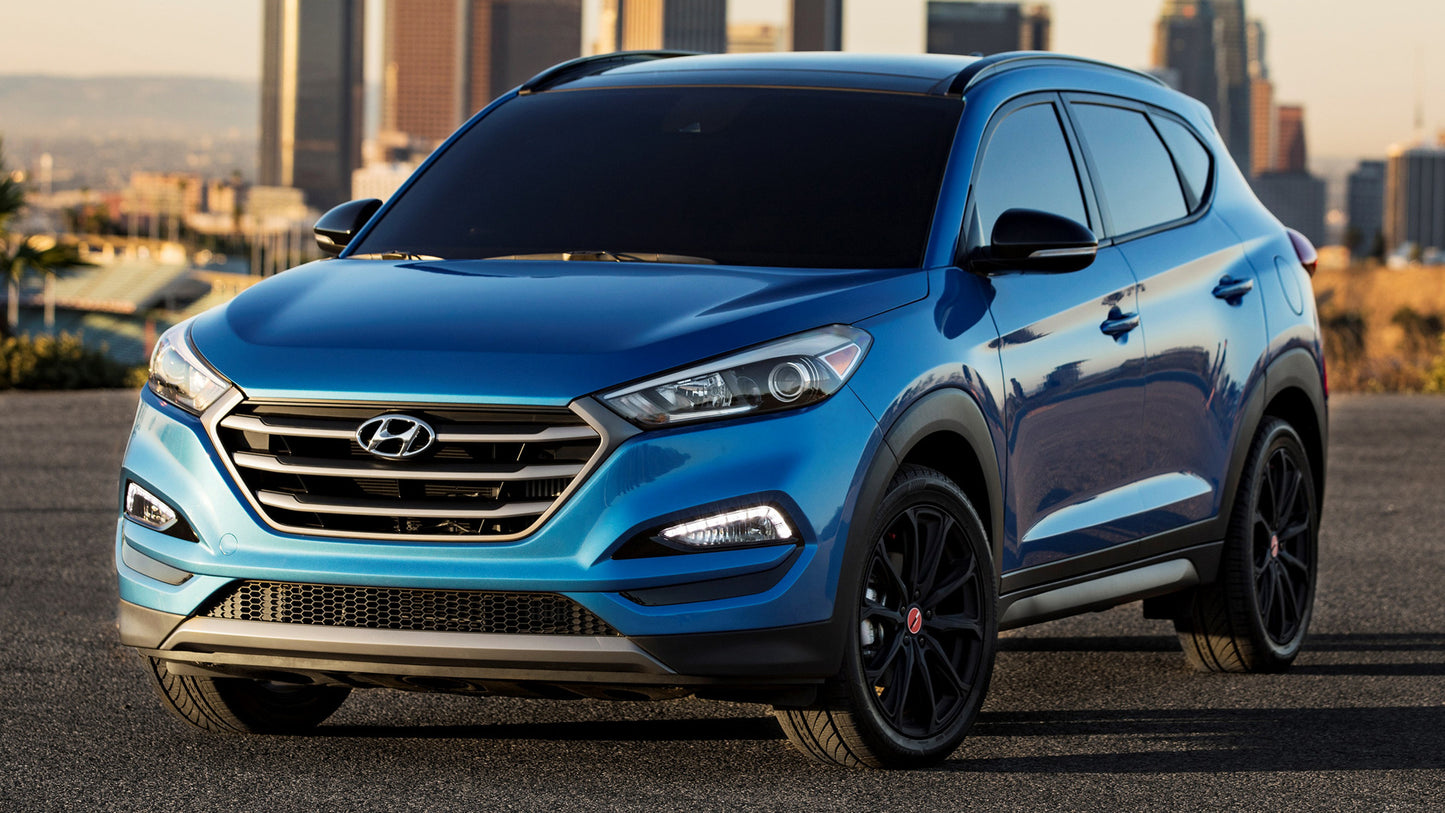 Hyundai Tucson Night Us Hd Art Print Poster
