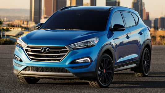 Hyundai Tucson Night Us Hd Art Print Poster