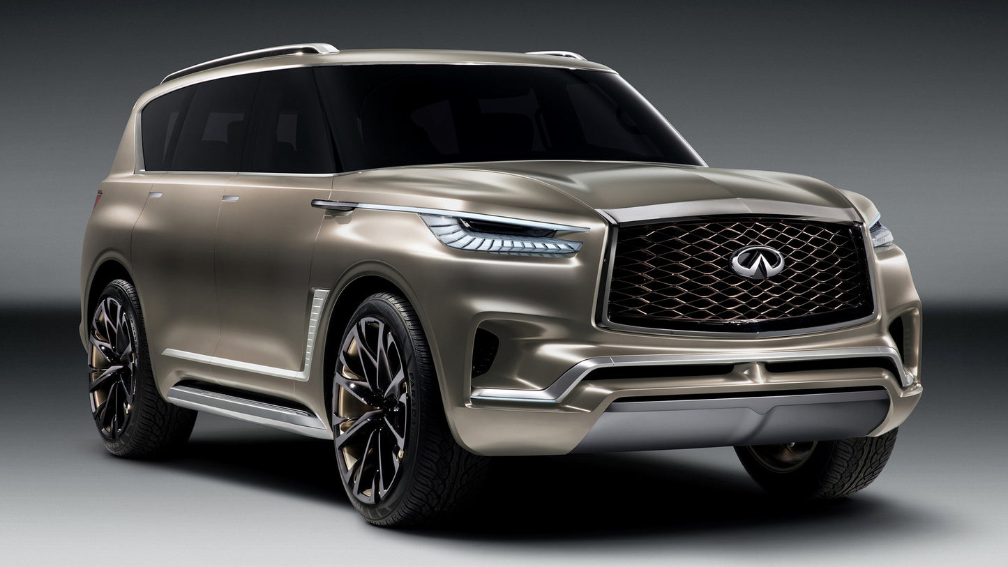 Infiniti Qx80 Monograph Concept Hd Art Print Poster