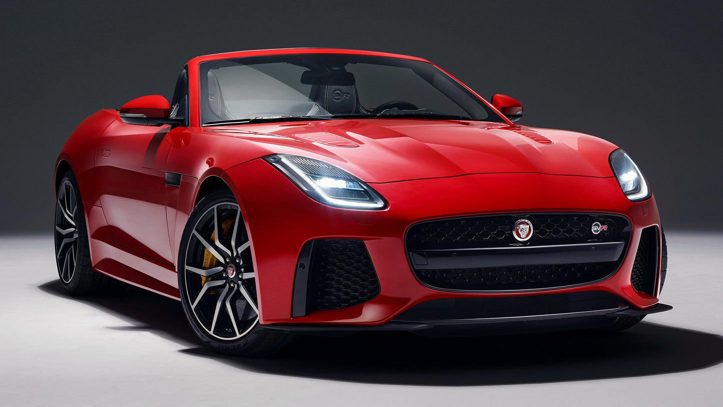 Jaguar F Type Svr Convertible Hd Art Print Poster