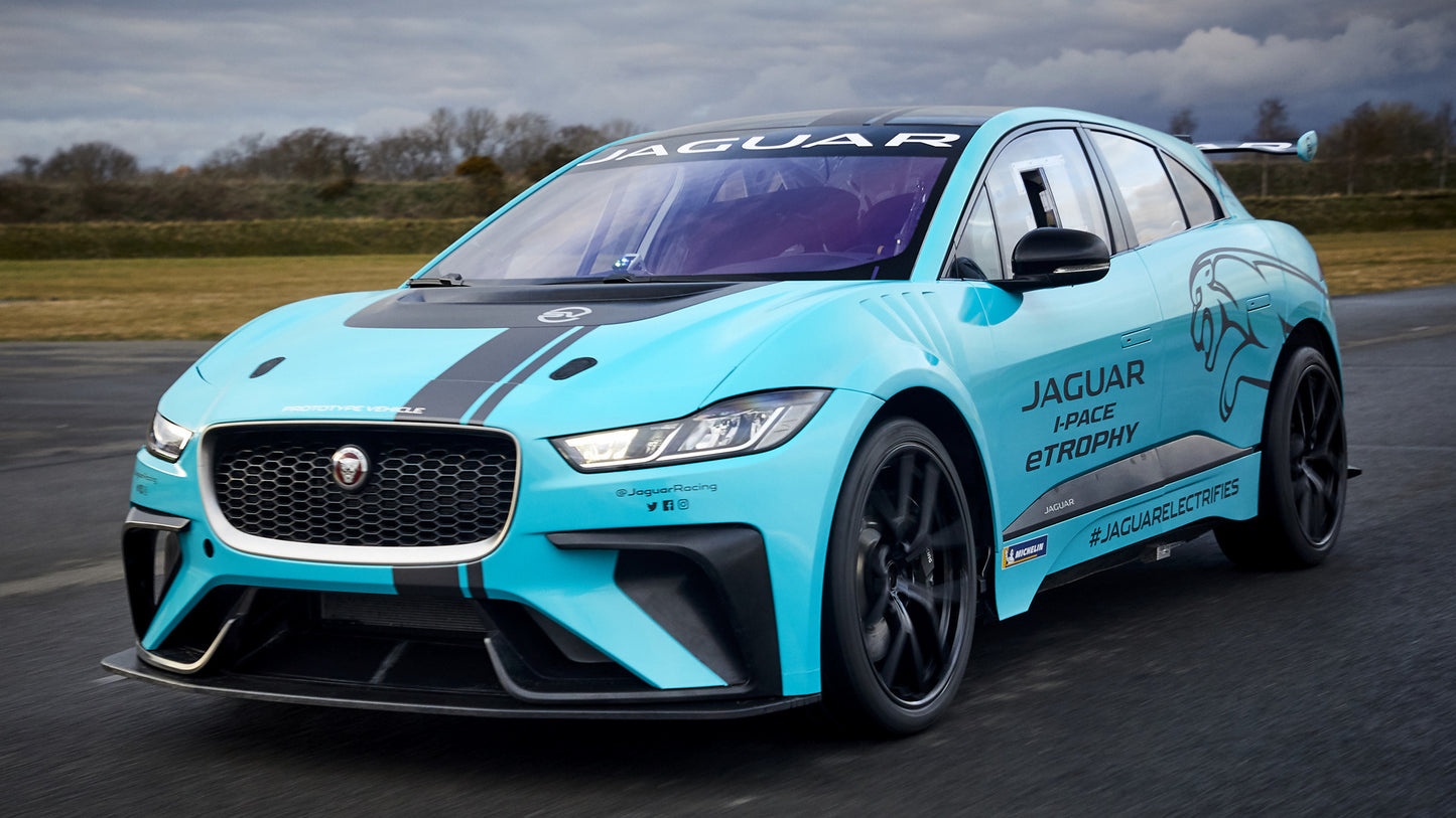 Jaguar I Pace Etrophy Hd Art Jigsaw Puzzle