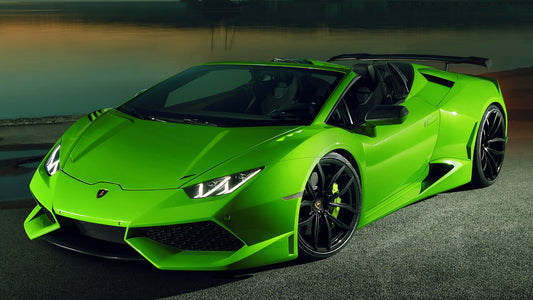 Lamborghini Huracan Lp N Largo By Novitec Hd Art Print Poster