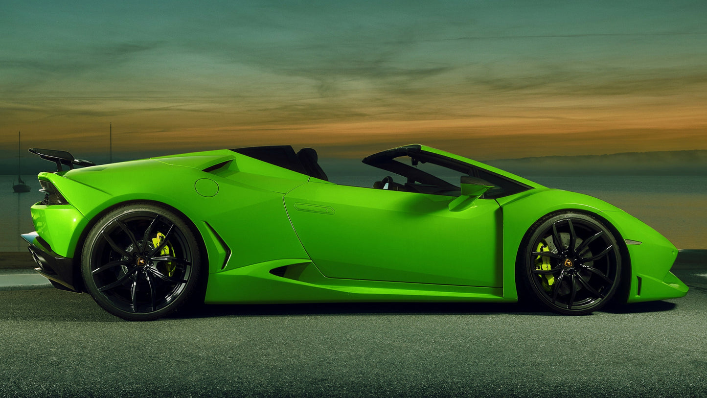 Lamborghini Huracan Lp N Largo By Novitec Hd Art Jigsaw Puzzle