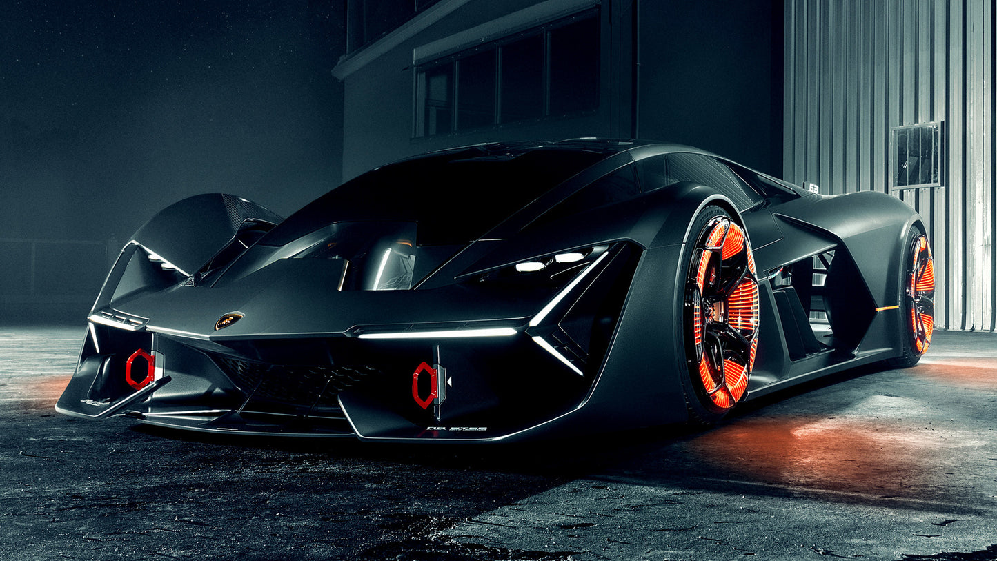 Lamborghini Terzo Millennio Hd Art Jigsaw Puzzle