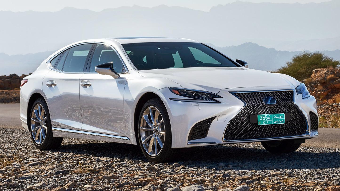 Lexus Ls Hybrid Hd Art Print Poster