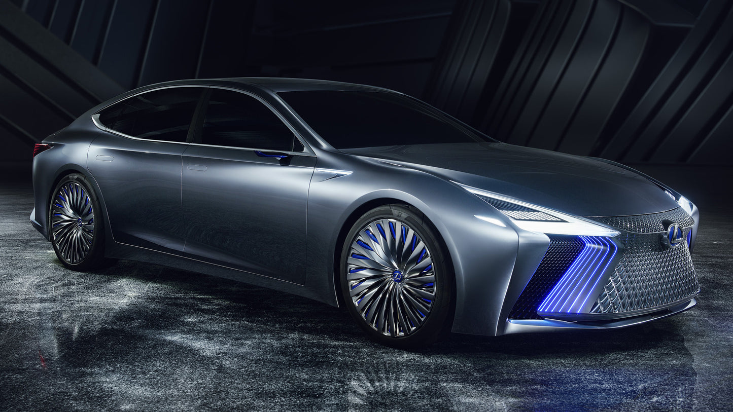 Lexus Ls Plus Concept Hd Art Print Poster