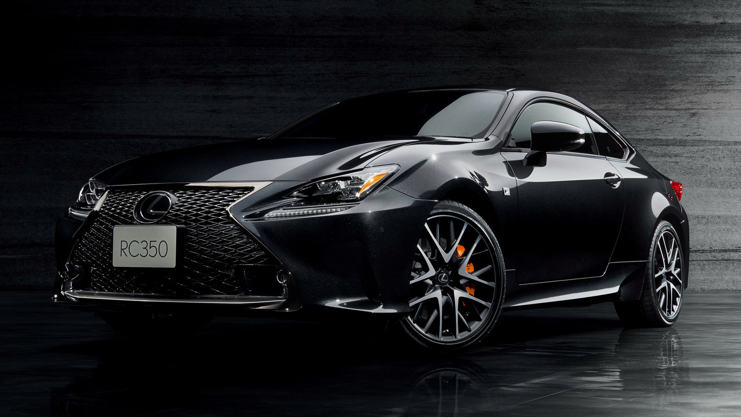 Lexus Rc F Sport Prime Black Jp Hd Art Jigsaw Puzzle