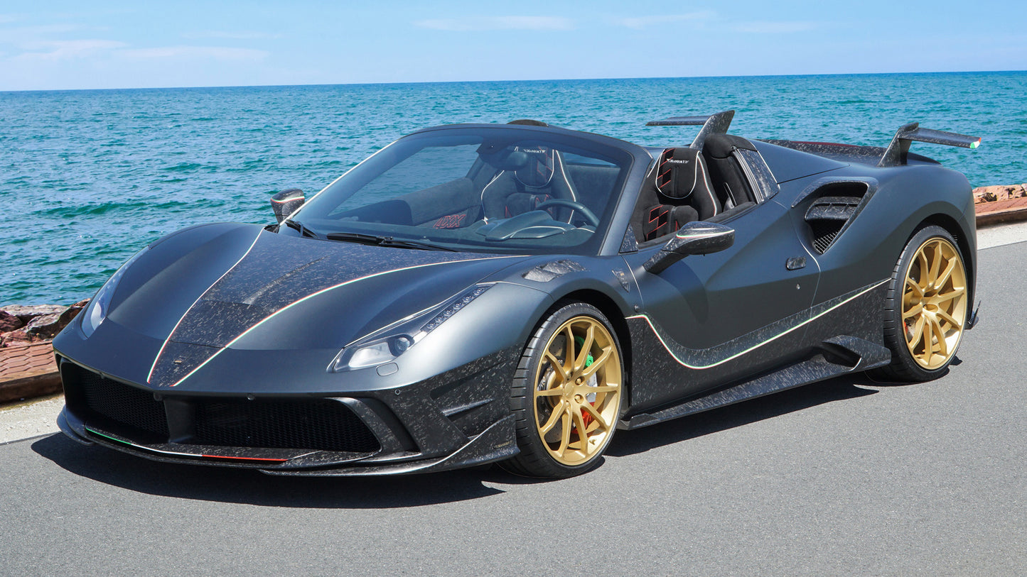 Mansory 4Xx Siracusa Spider Hd Art Keychain