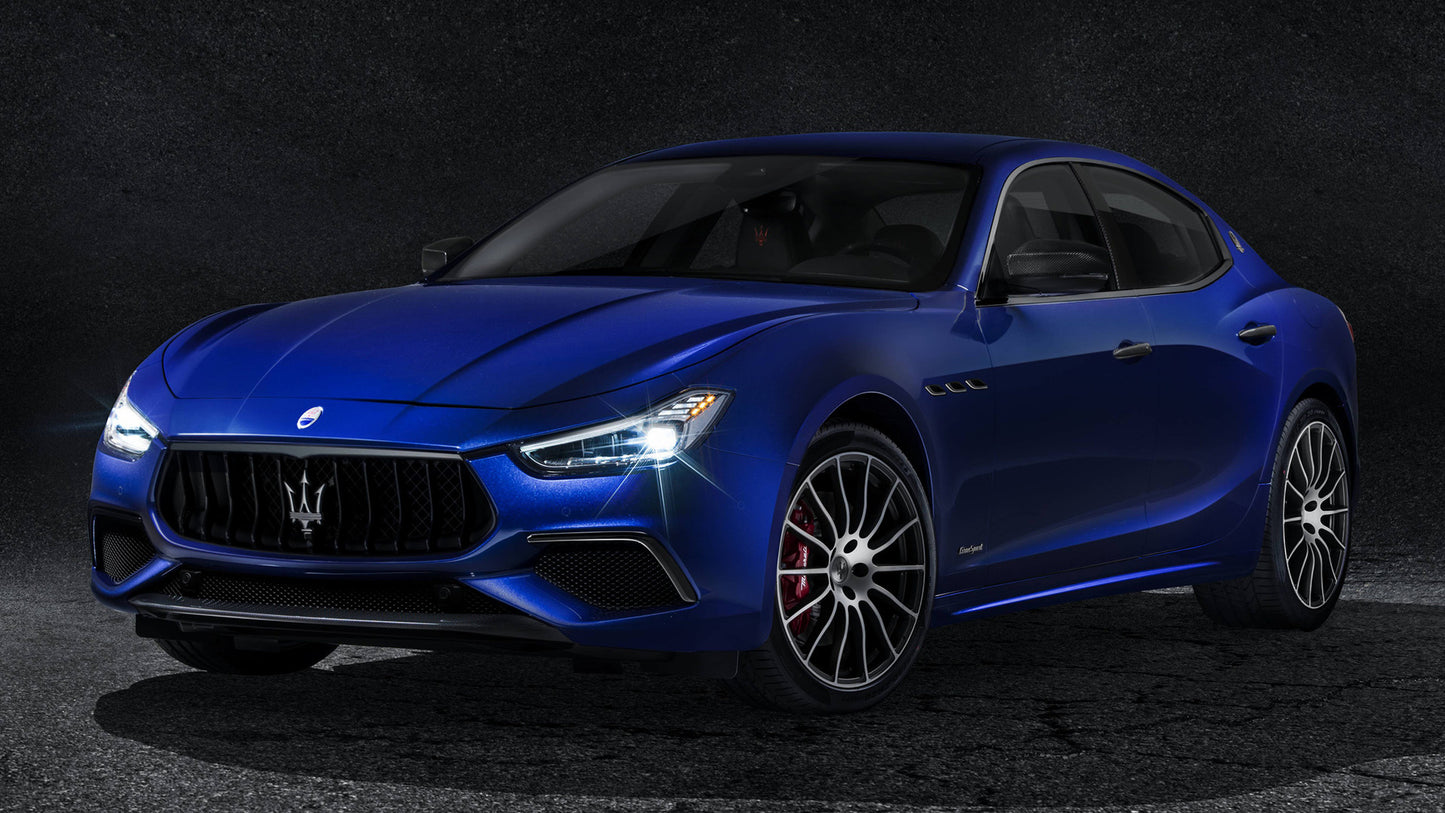 Maserati Ghibli Gransport Hd Art Print Poster