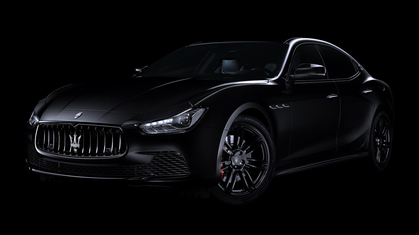 Maserati Ghibli Nerissimo Hd Art Jigsaw Puzzle