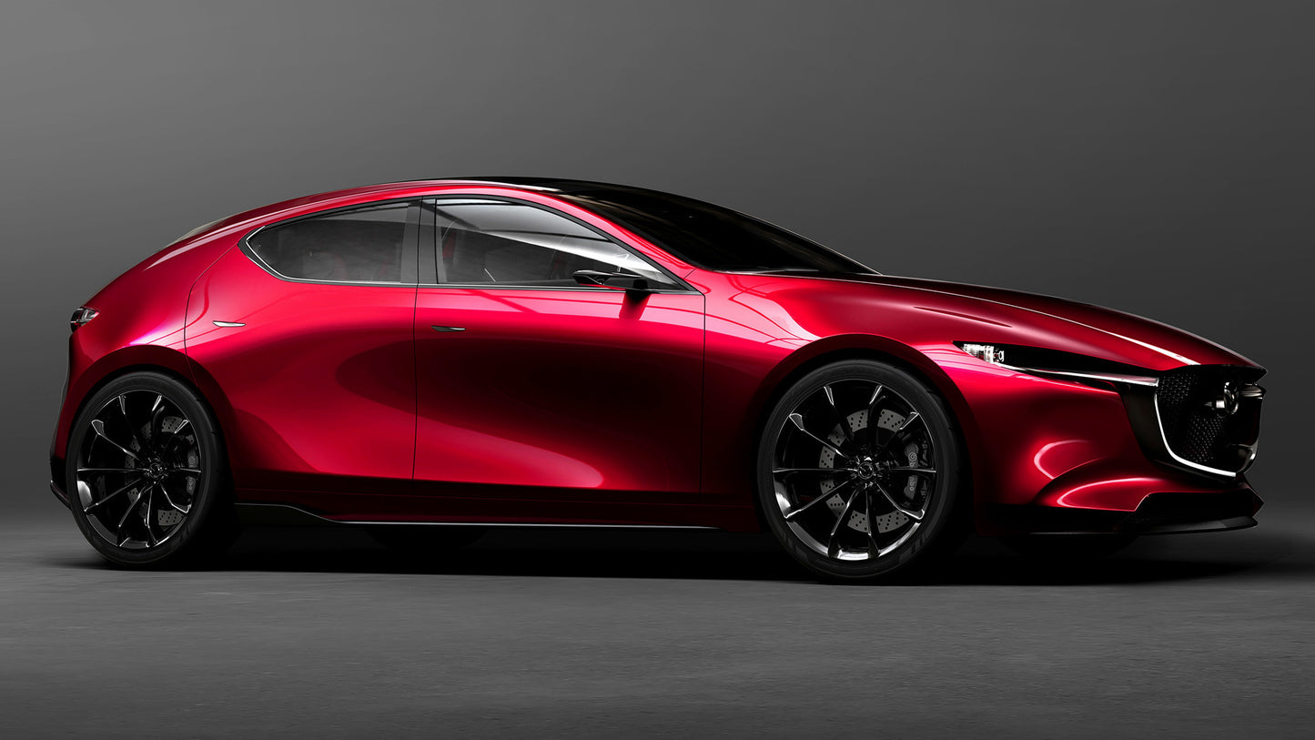 Mazda Kai Concept Hd Art Keychain