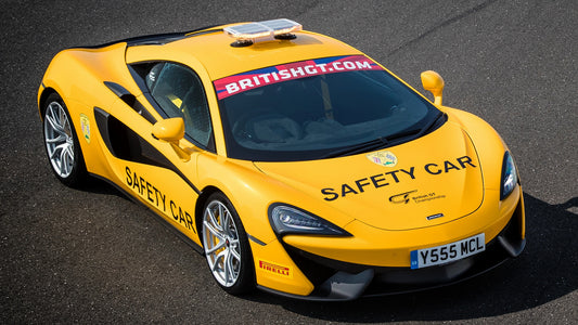 Mclaren 540C British Gt Safety Car Hd Art Jigsaw Puzzle
