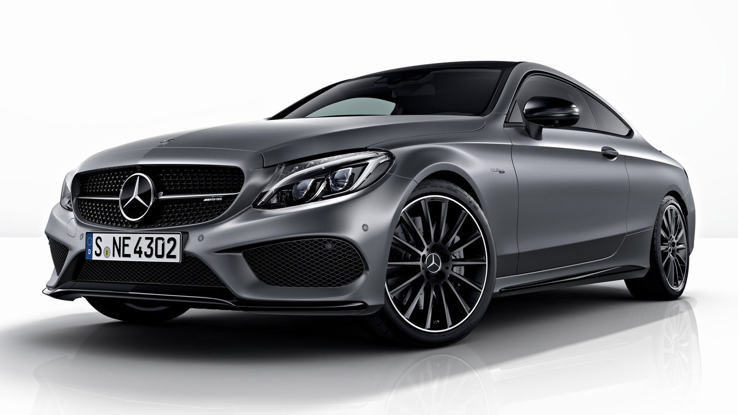 Mercedes Amg C Coupe Night Edition Hd Art Print Poster