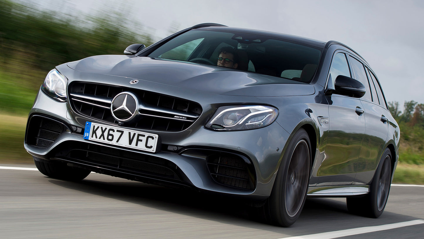 Mercedes Amg E Estate Uk Hd Art Print Poster