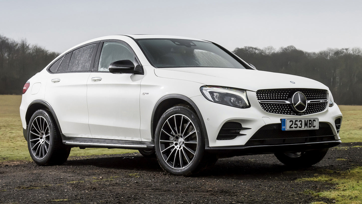 Mercedes Amg Glc Coupe Uk Hd Art Keychain
