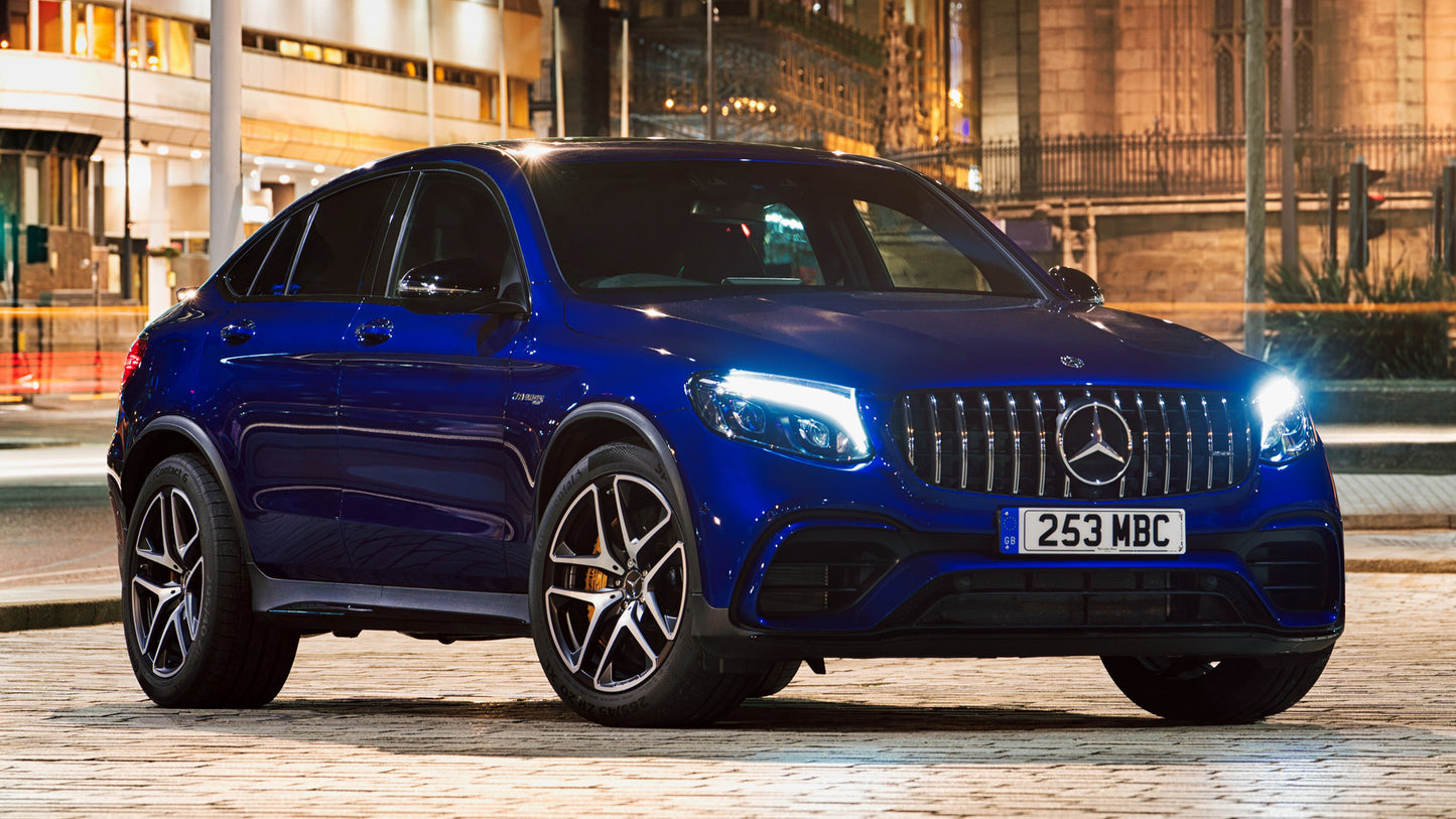 Mercedes Amg Glc S Coupe Uk Hd Art Print Poster