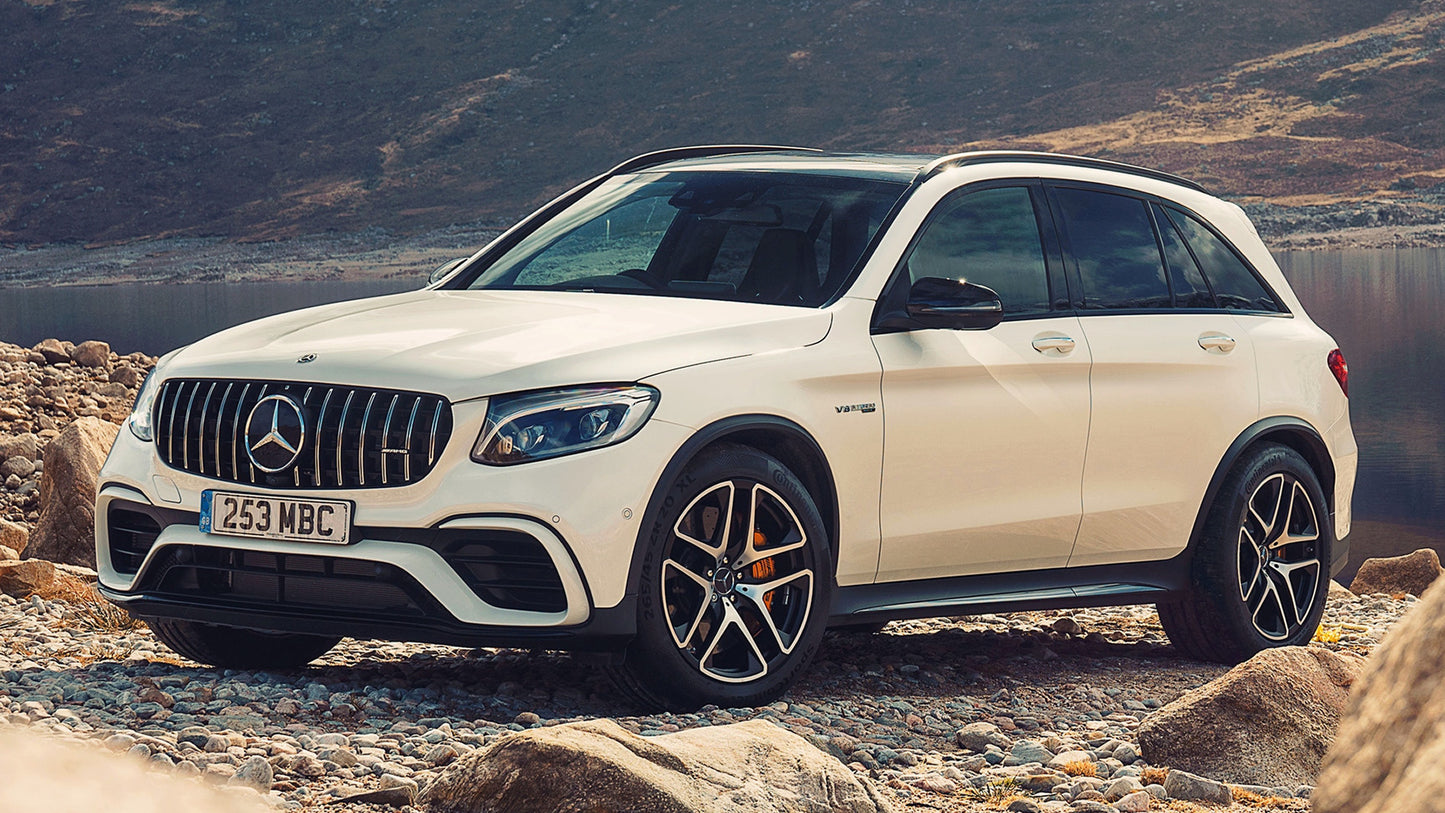 Mercedes Amg Glc S Uk Hd Art Print Poster