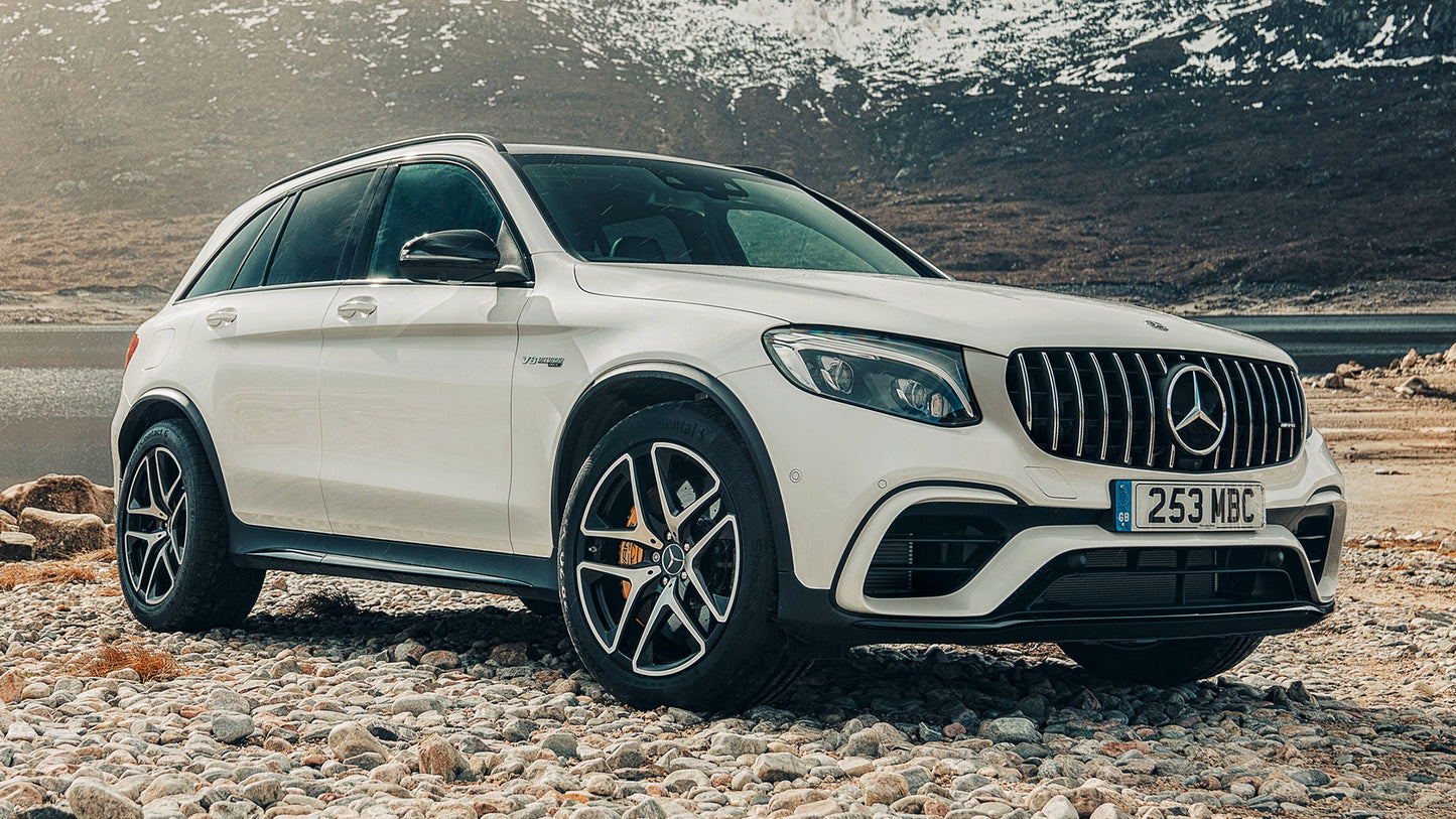 Mercedes Amg Glc S Uk Hd Art Print Poster