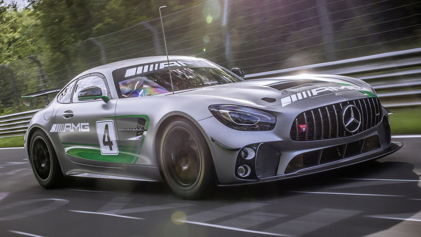 Mercedes Amg Gt4 Hd Art Print Poster