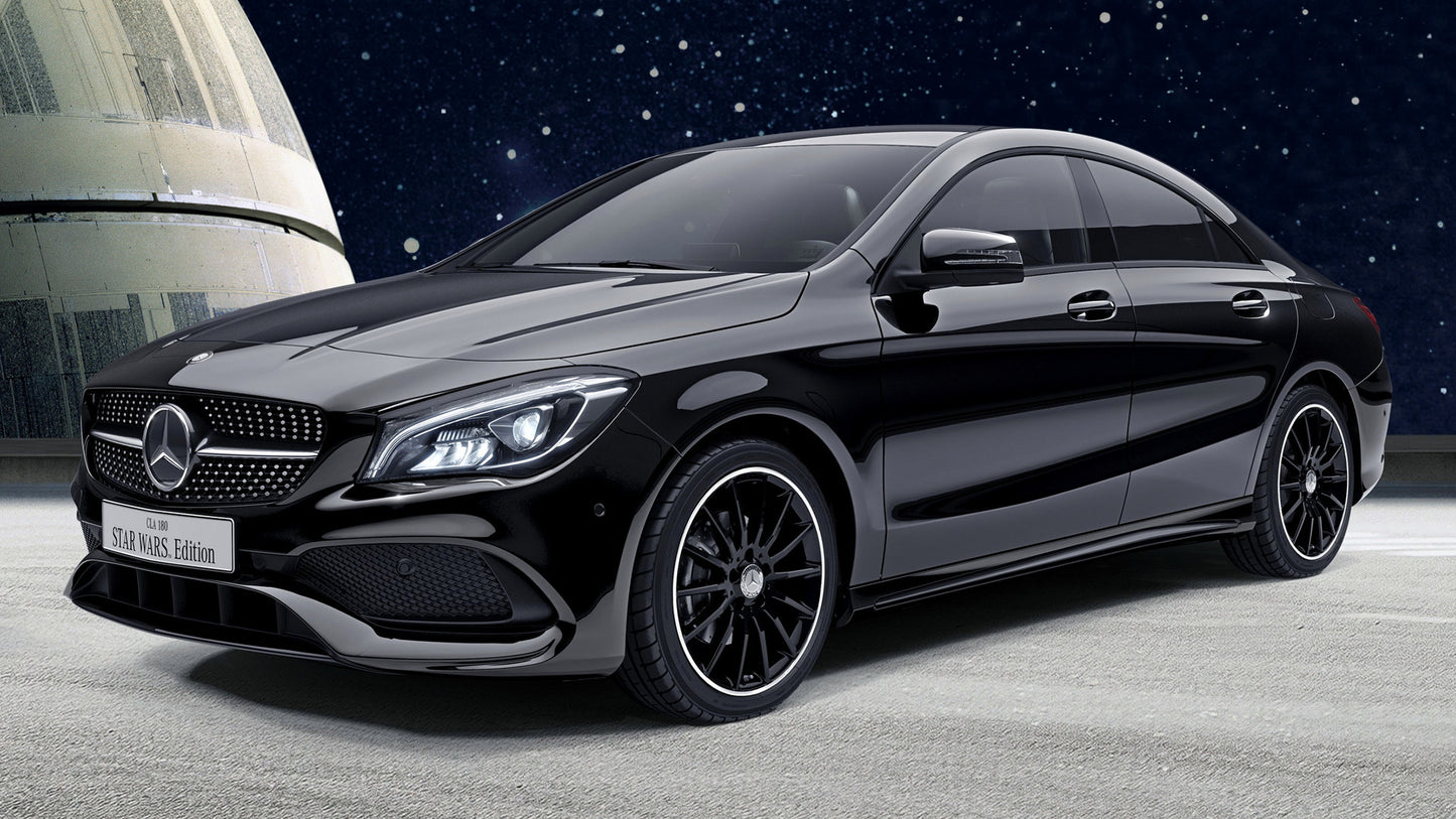 Mercedes Benz Cla Class Star Wars Edition Jp Hd Art Print Poster