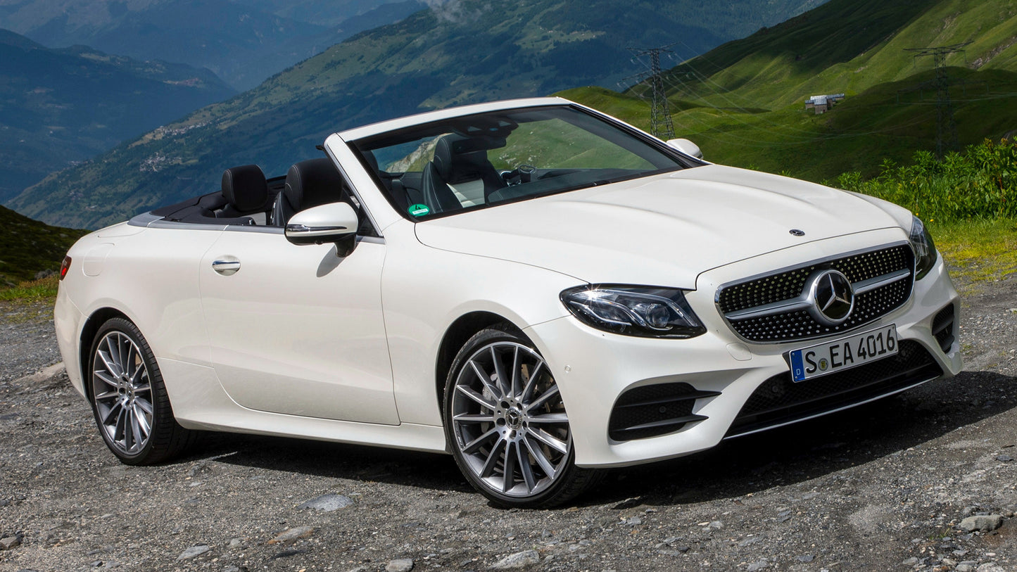 Mercedes Benz E Class Cabriolet Amg Line Hd Art Print Poster