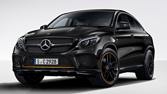 Mercedes Benz Gle Class Coupe Orangeart Edition Hd Art Print Poster