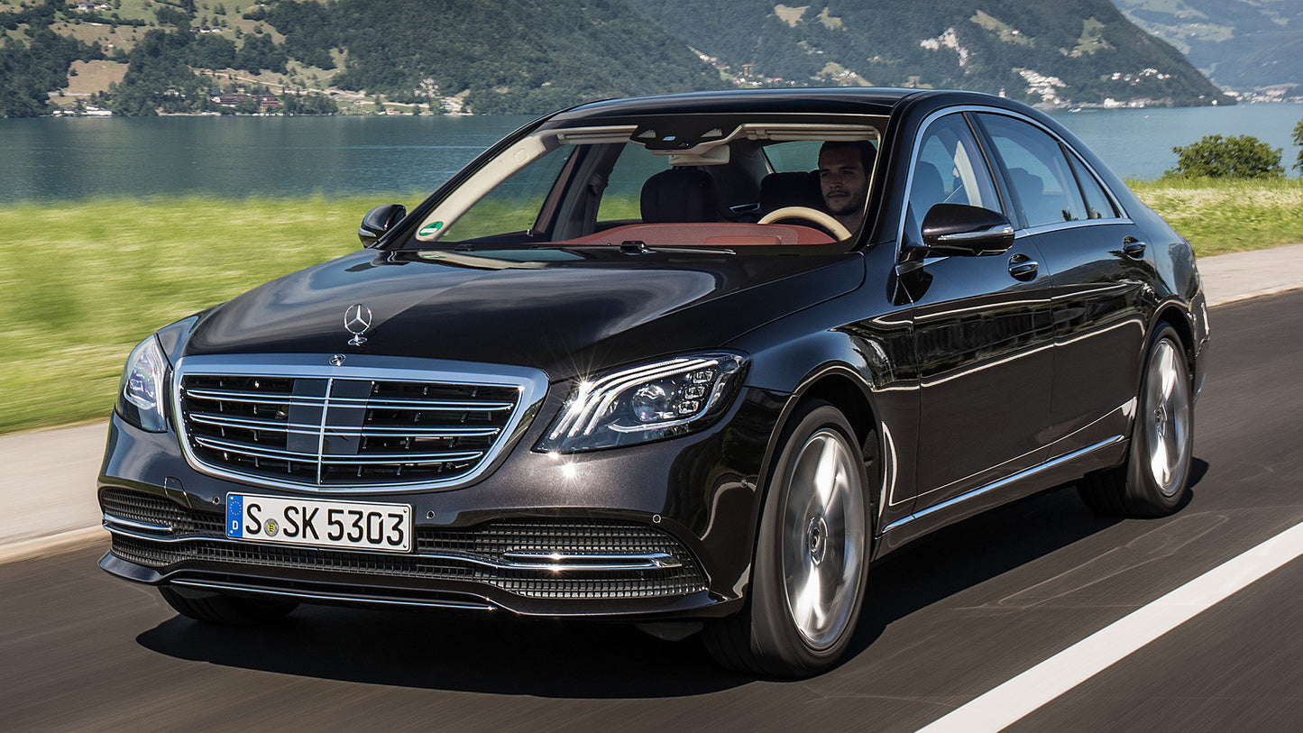 Mercedes Benz S Class Long Hd Art Print Poster