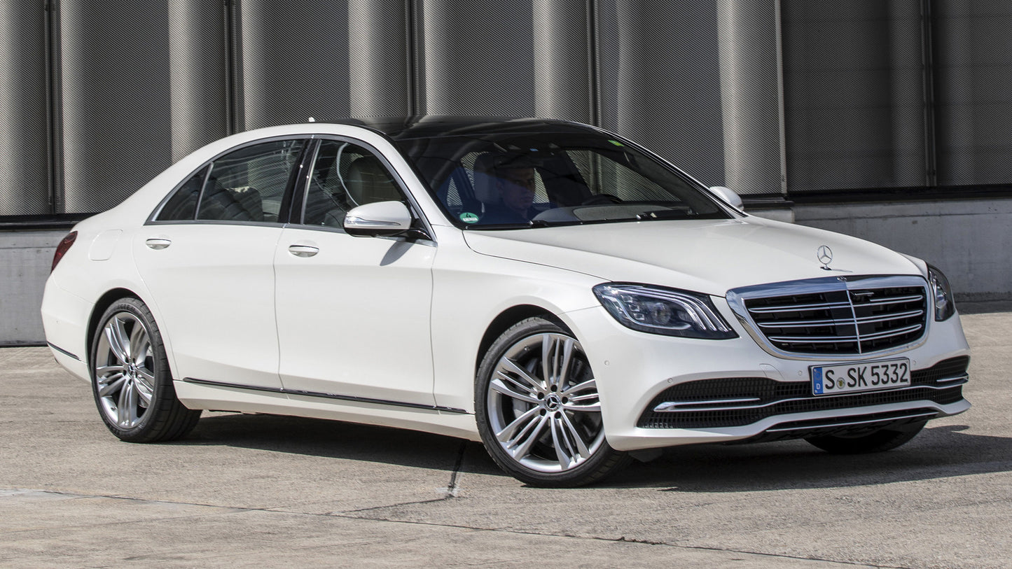 Mercedes Benz S Class Long Hd Art Print Poster