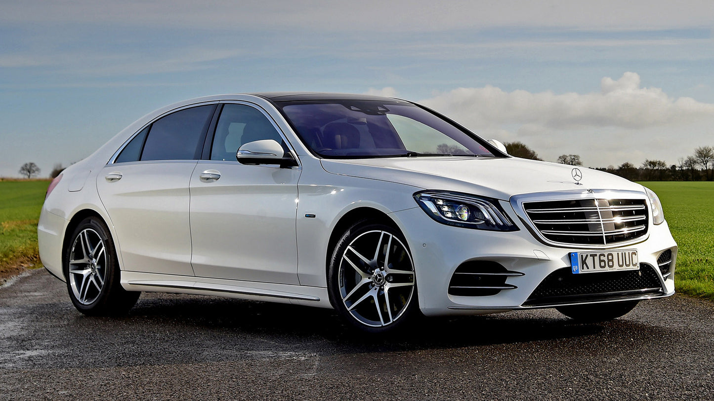 Mercedes Benz S Class Plug In Hybrid Amg Line Long Uk Hd Art Print Poster